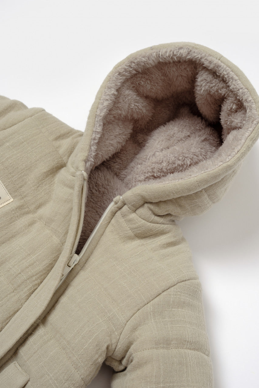 Salopeta de iarna pentru bebelusi, Winter muselin, , BabyCosy